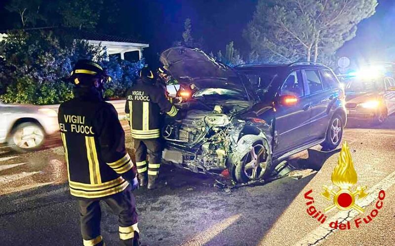 Incidente Olbia bivio Telti