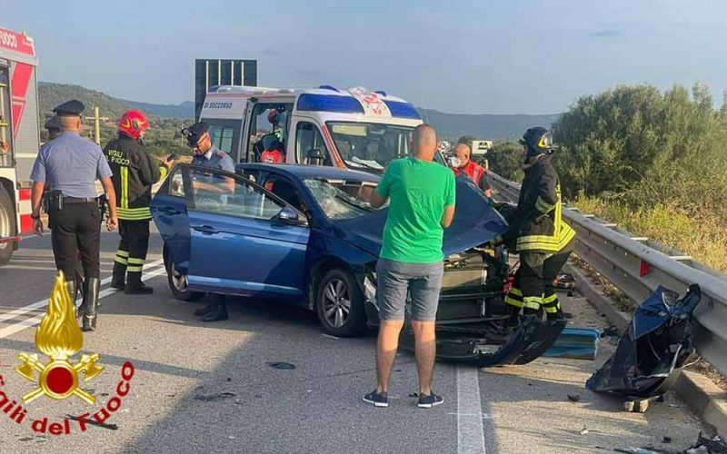 Incidente Olbia circonvallazione San Teodoro