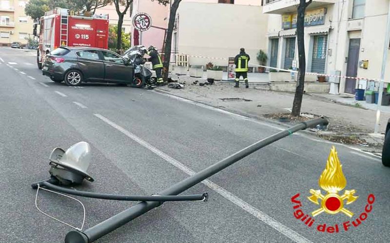 Incidente Olbia via roma