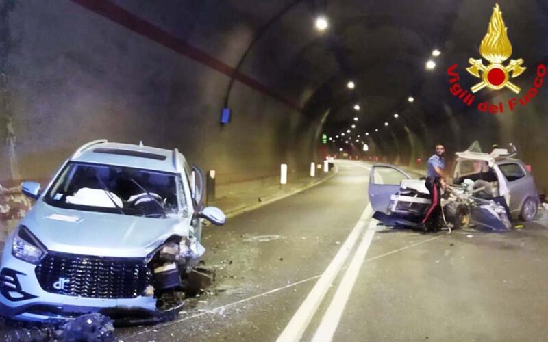 Incidente galleria Is quaddassonis statale 125 cardedu Tertenia