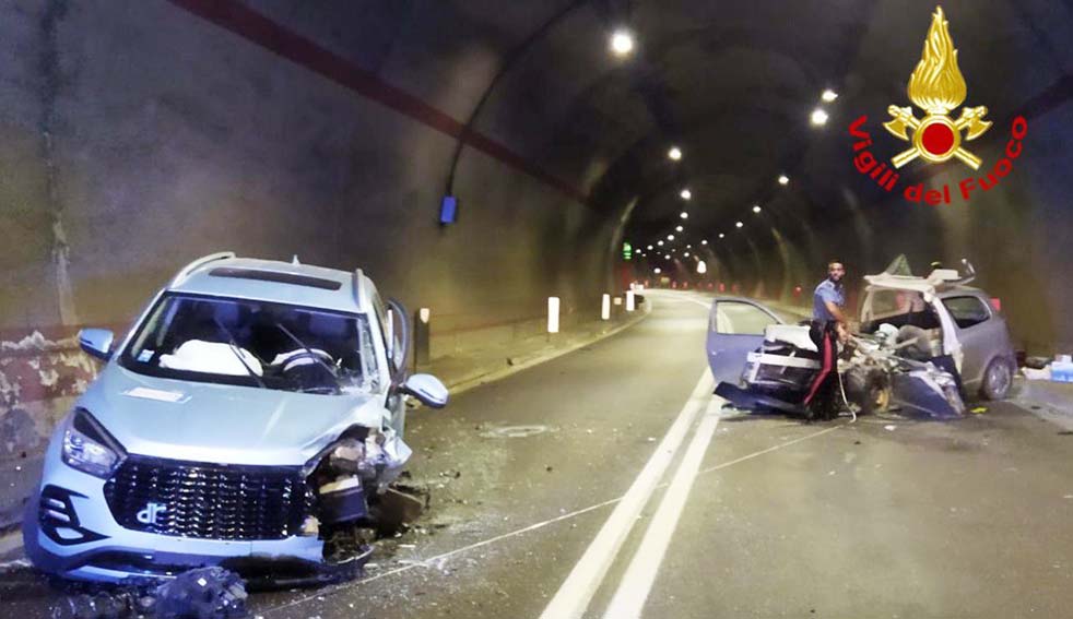 Incidente galleria Is quaddassonis statale 125 cardedu Tertenia