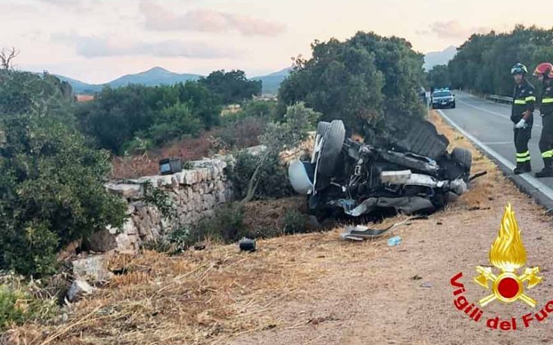 Incidente provinciale 133 Tempio Palau