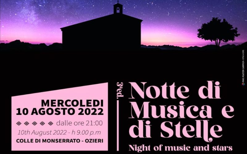 notte di musica e di stelle Ozieri