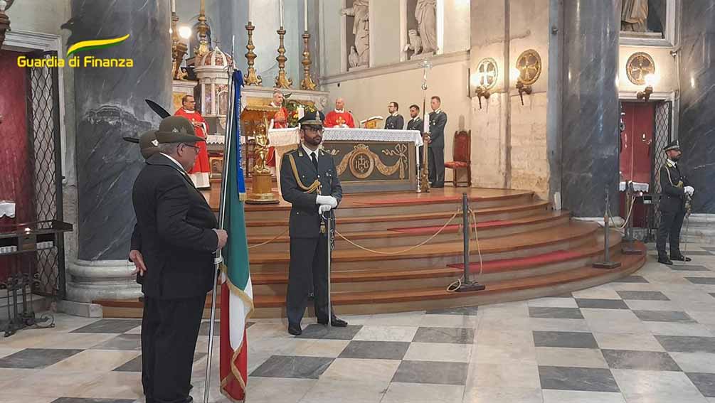 Celebrazione San MAtteo GdF Sassari