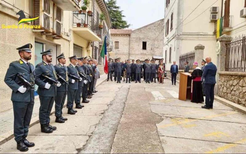 Cerimonia Compagnia Guardia di Finanza Tempio