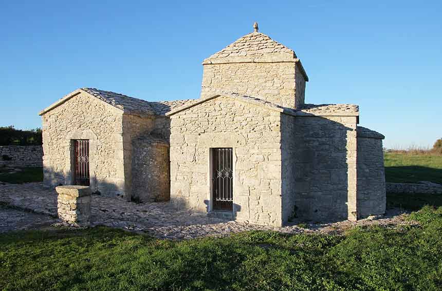 Cossoine chiesetta Santa Maria Iscalas