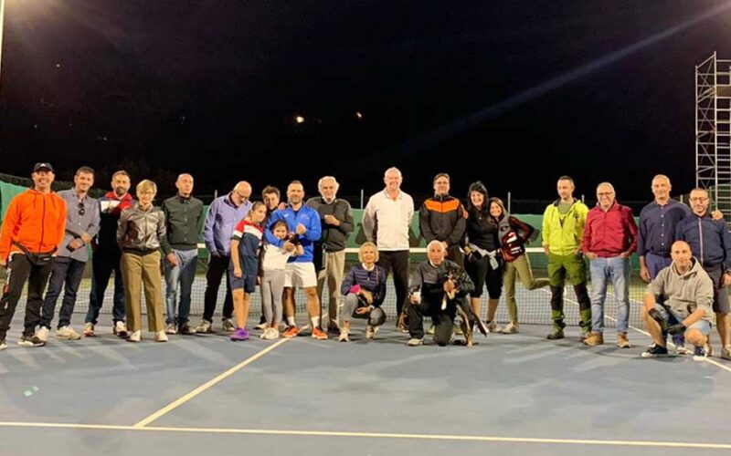 Foto dinsieme del Tennis Club Ozieri