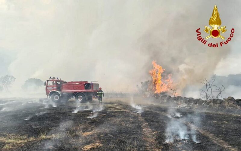 Incendio Berchidda