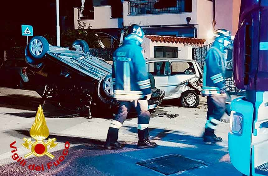 Incidente Olbia Via Montale