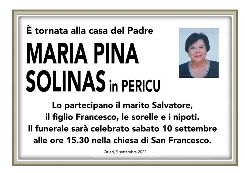 Maria Pina Solinas 1