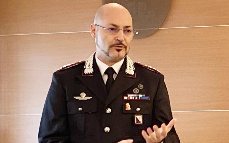 Neo comandante Carabinieri Nuoro Elvio Sabino Labagnara