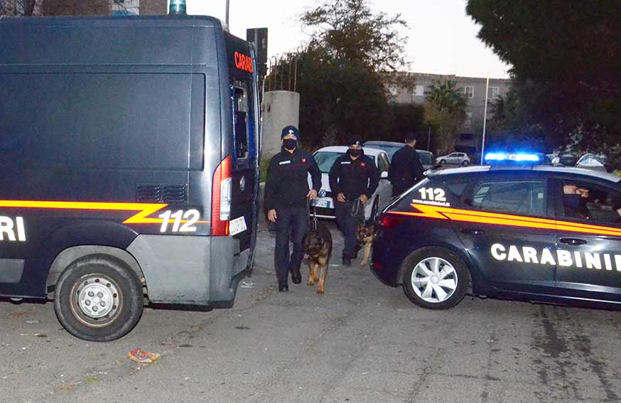 Operazione antidroga Carabinieri