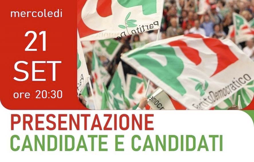 Presentazione candidati Pd Ozieri