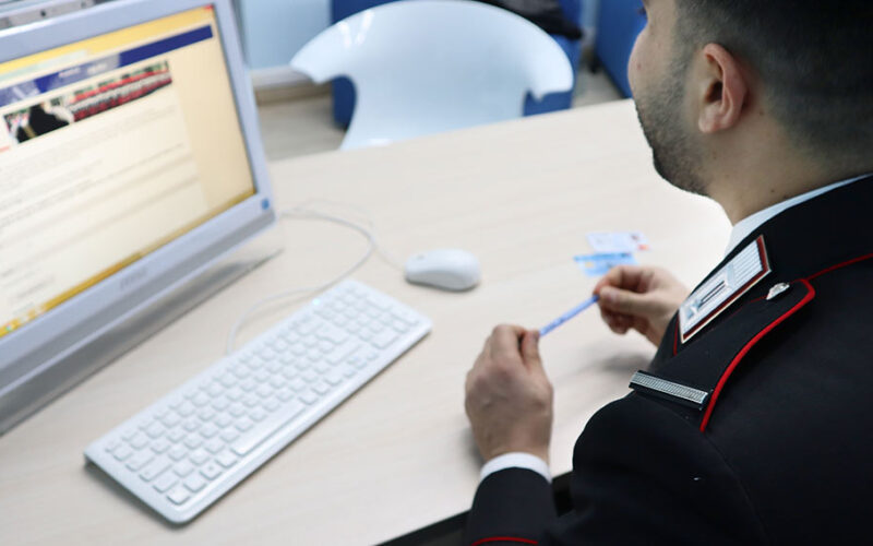 Carabiniere reddito di cittadinanza.