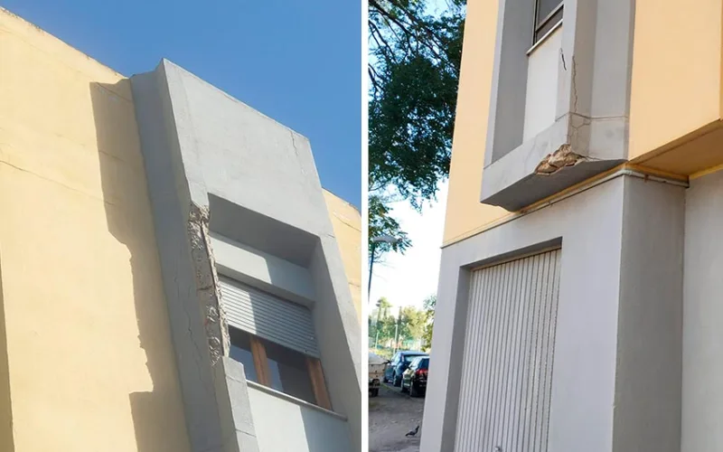 Case pericolanti Sassari