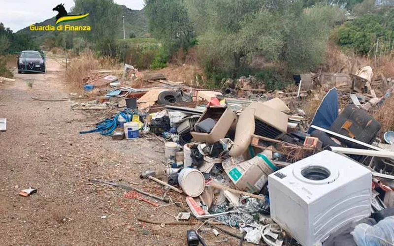 Discarica rifiuti Olbia