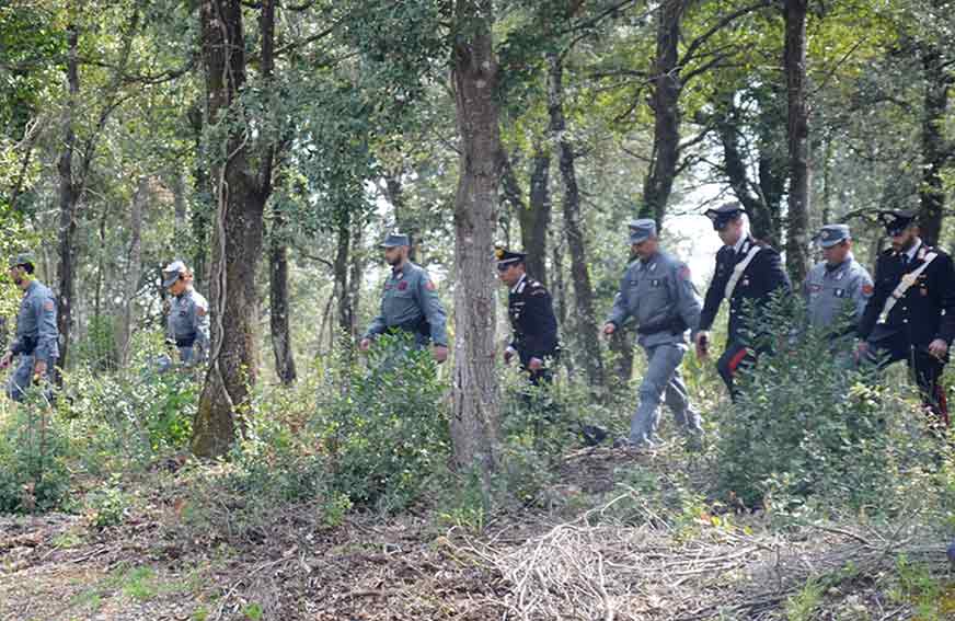 Soccorso turista Domus De Maria Carabinieri e Forestali