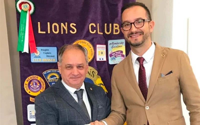 Antonio Arras e Luca Saba Lions Club