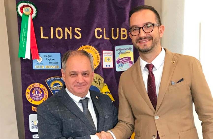 Antonio Arras e Luca Saba Lions Club