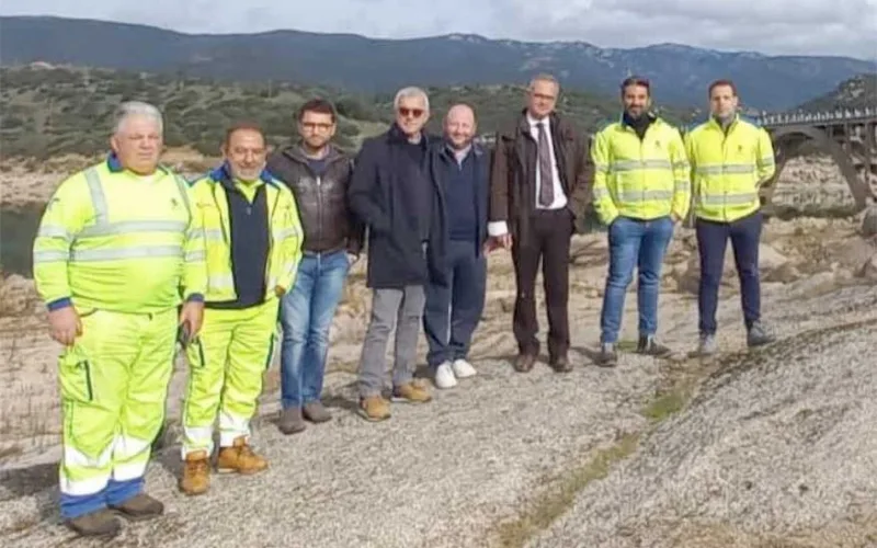 Ponte Diana sopralluogo Oschiri Anas comune