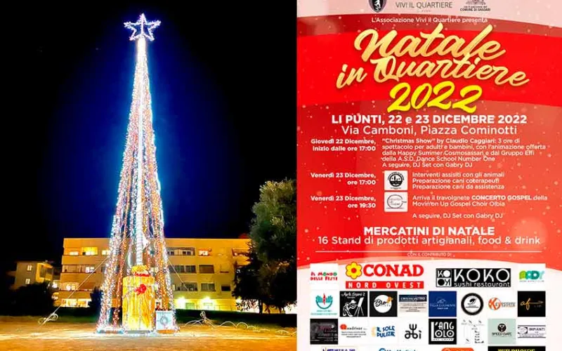 Albero di Natale a Li Punti