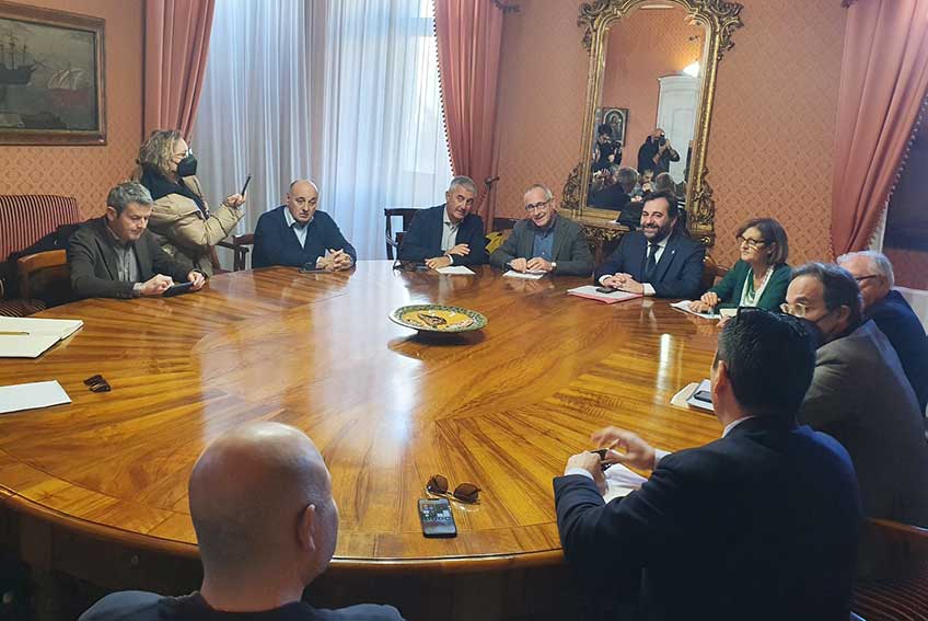 Incontro Rete metropolitana Sassari assessore Moro