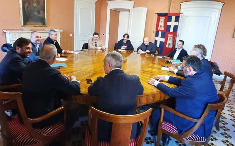 Incontro Rete metropolitana Sassari assessori regionali1