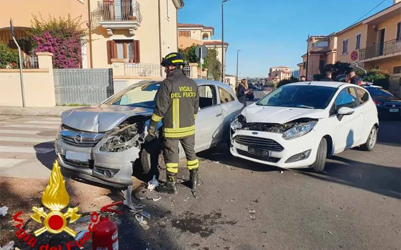 incidente via Bini Olbia