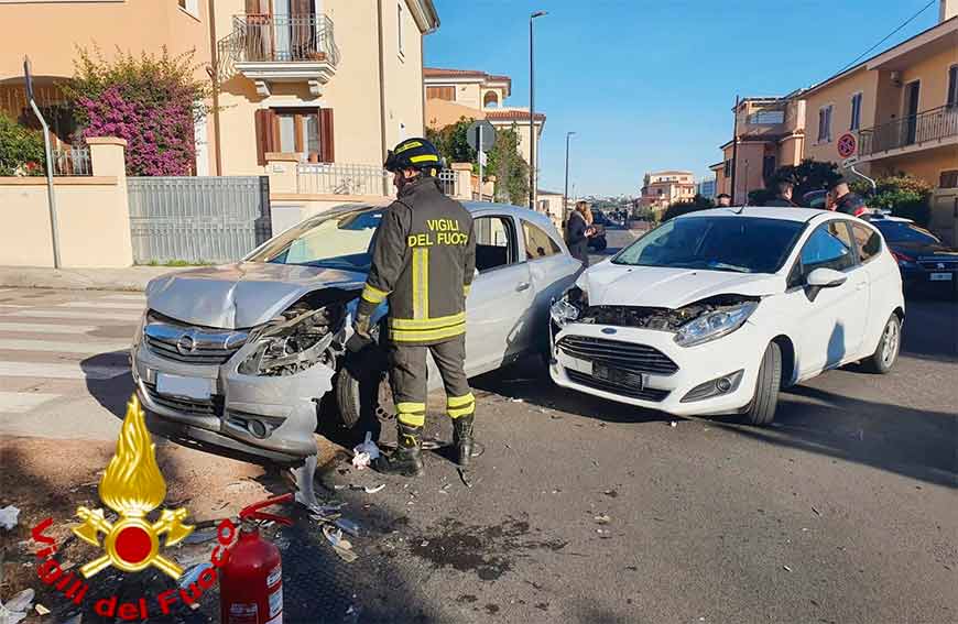 incidente via Bini Olbia