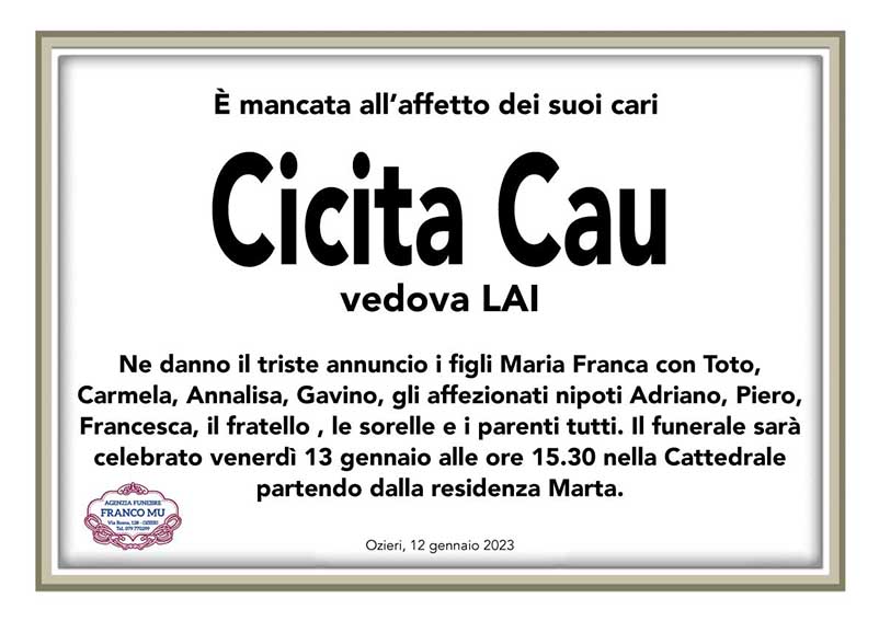 Necro Ozieri 69 Cicita Cau