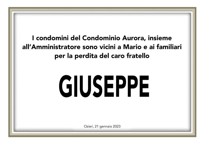 Giuseppe Lai Condominio