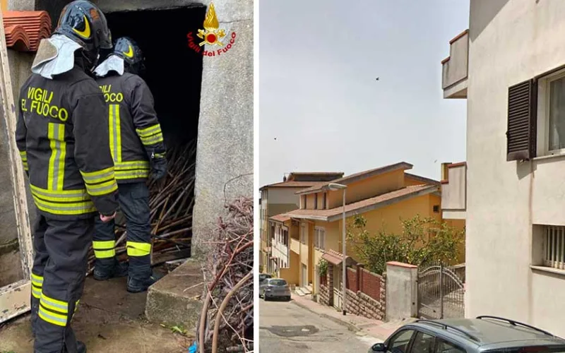 Incendio casa Macomer morto 74enne