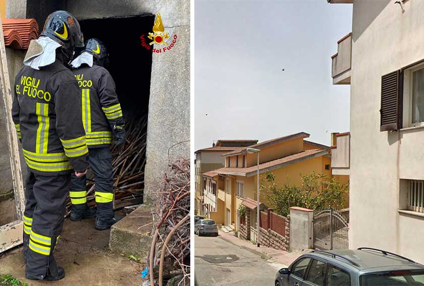 Incendio casa Macomer morto 74enne