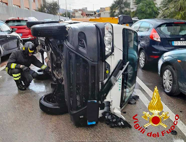 Incidente via Ogliastra Olbia