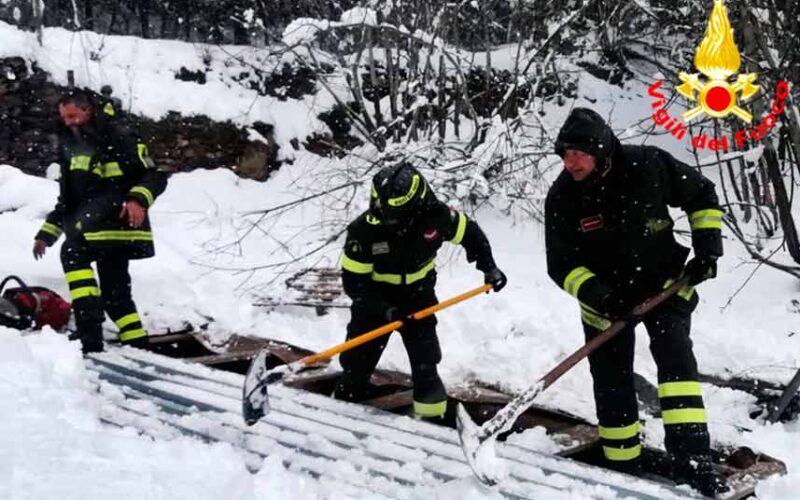 Maltempo Vigili del Fuoco