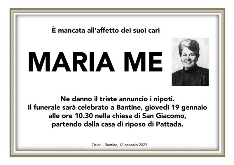 Necro Ozieri 64 Maria Me