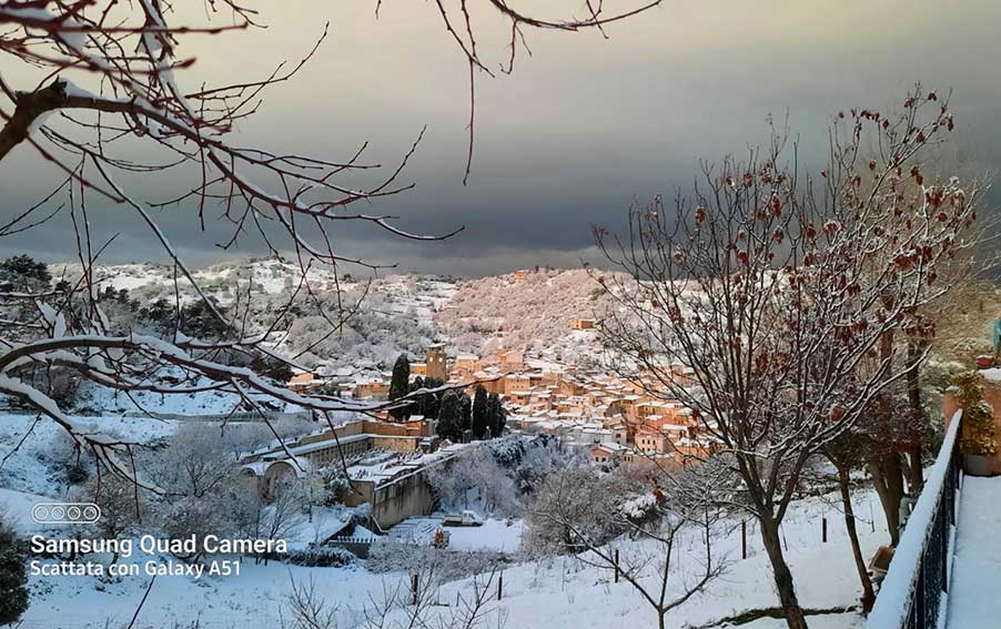 Nughedu Sotto la neve