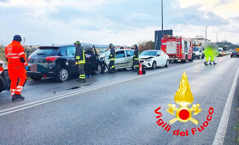 incidente Olbia sopraelevata Sud