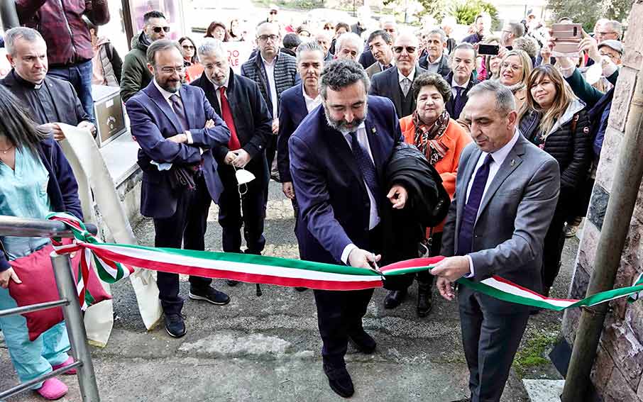 Imaugurazione ospedale comunita Ghilarza