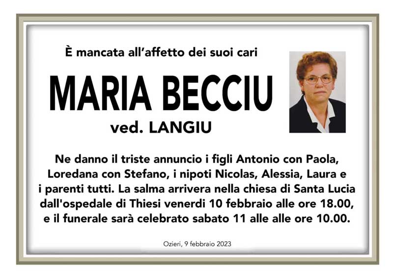 Necro Ozieri 52 Maria Becciu