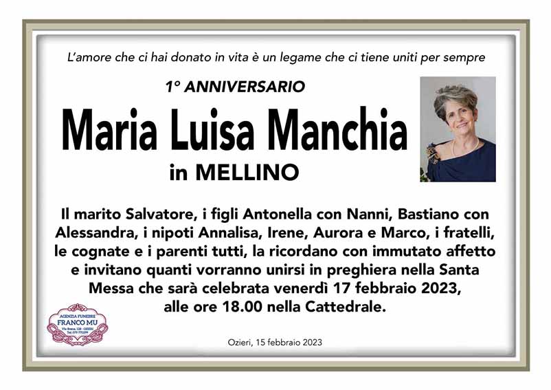 Maria Luisa Manchia 1