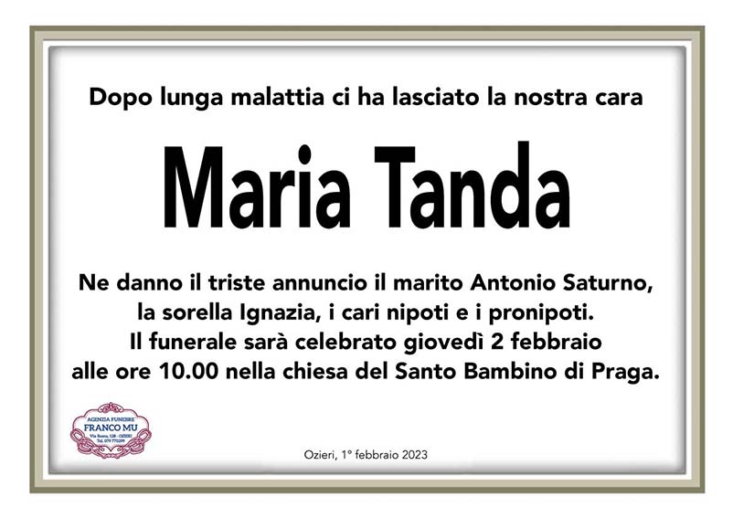 Maria Tanda
