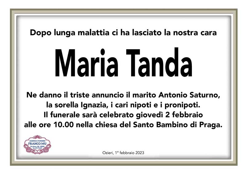 Necro Ozieri 54 Maria Tanda