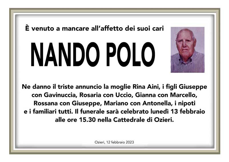 Necro Ozieri 51 Nado Polo