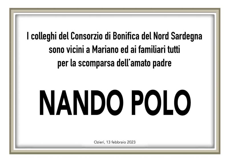 Necro Ozieri 50 Nando Polo Consorzio