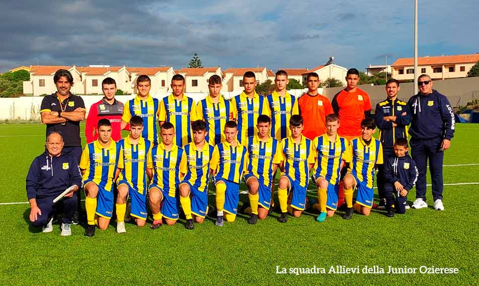 Squadra Allievi Junior Ozierese 2022 2023