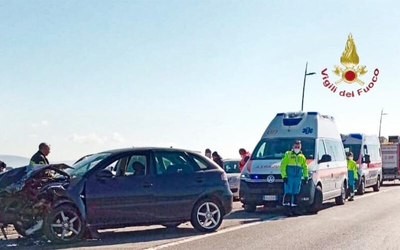 incidente viale Colombo Quartu SantElena