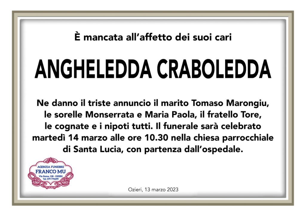 Angheledda Craboledda