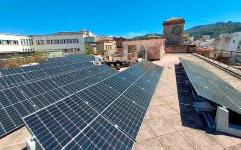 Fotovoltaico Piazza Crispi Nuoro