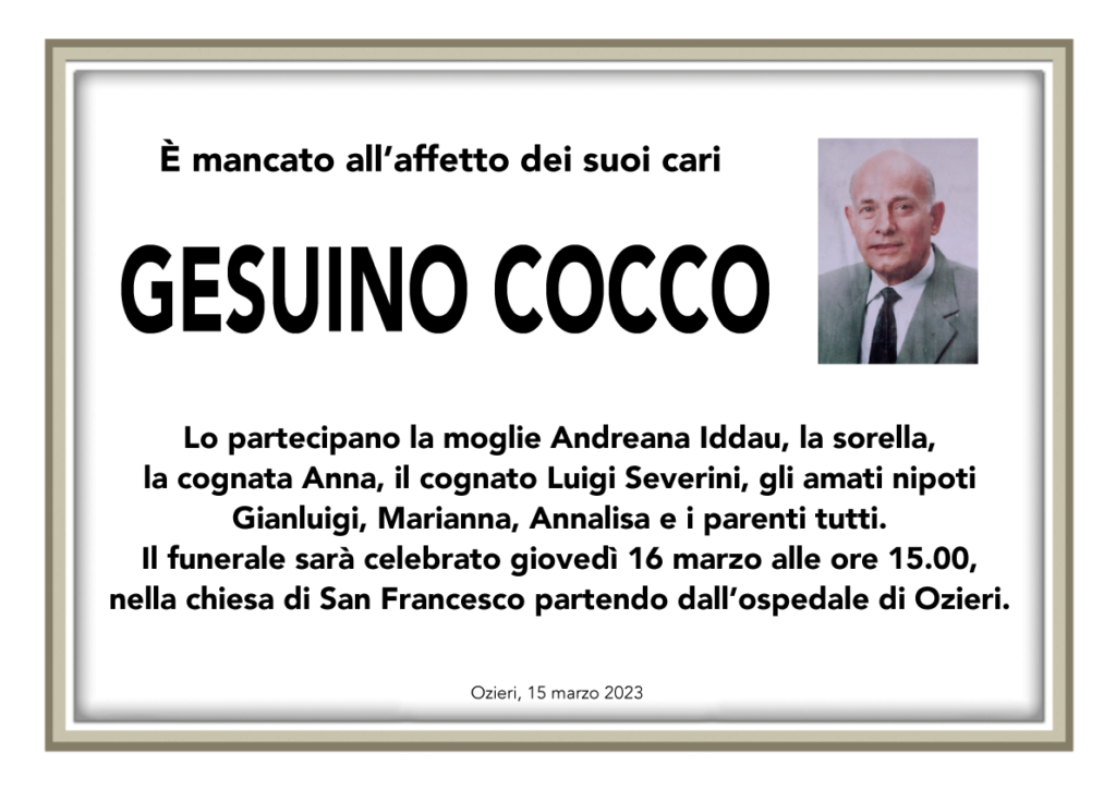 Necro Ozieri 33 Gesuino Cocco